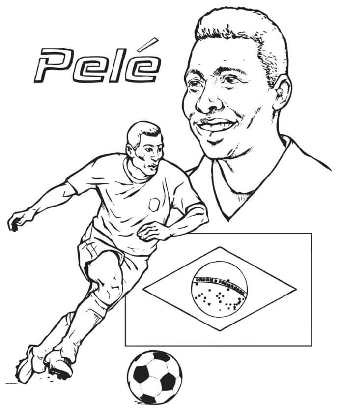 Pele 1 Coloring Page - Free Printable Coloring Pages for Kids