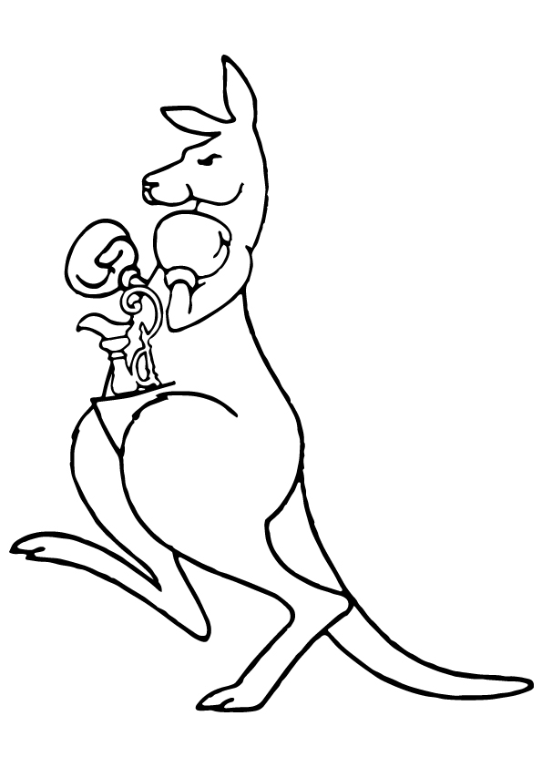 Boxing Coloring Pages - Best Coloring ...