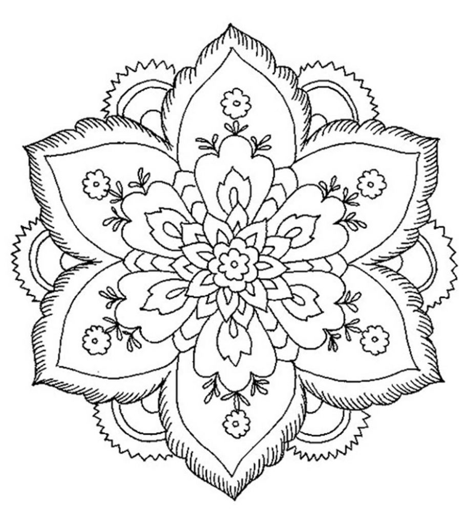 Abstract Coloring Pages - Free Printable - MomJunction