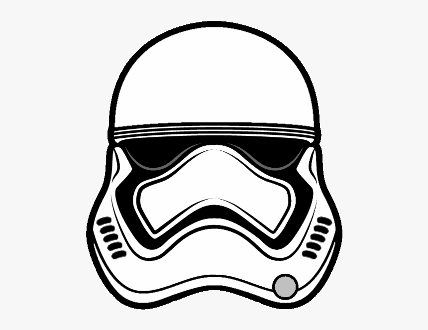 Stormtrooper Clipart Transparent Library Color Star - First Order Stormtrooper  Helmet Drawing, HD Png Download , Transparent Png Image - PNGitem