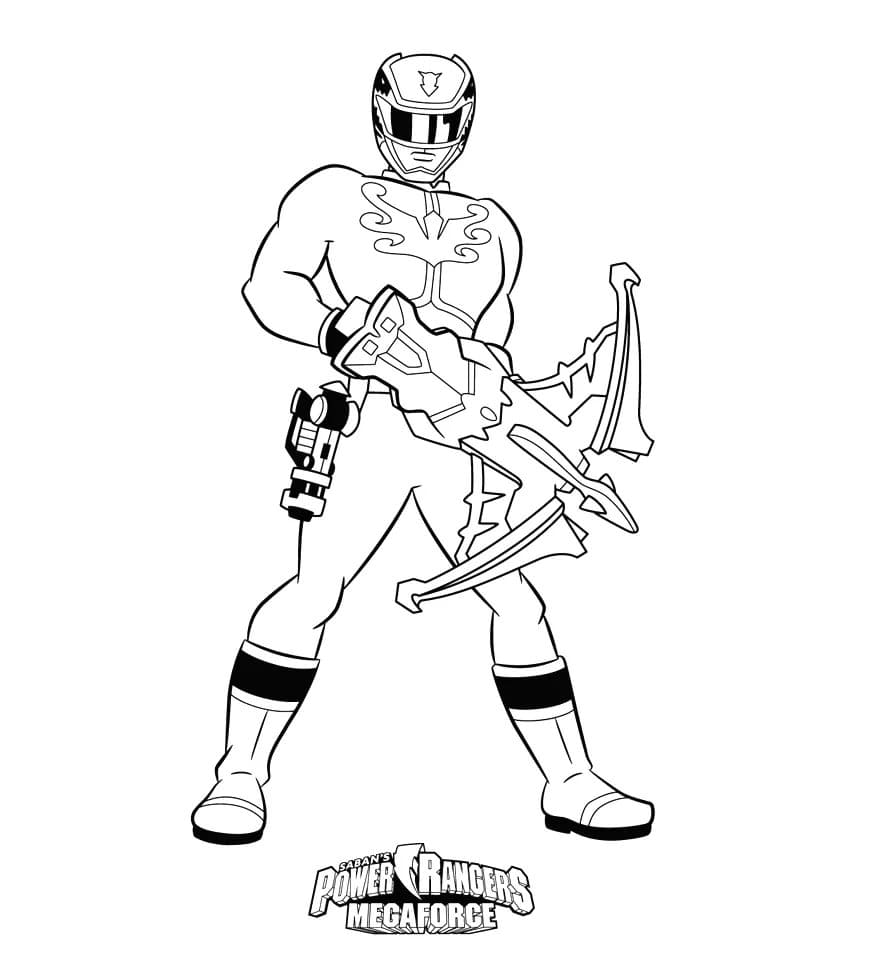 Power Rangers Coloring Pages