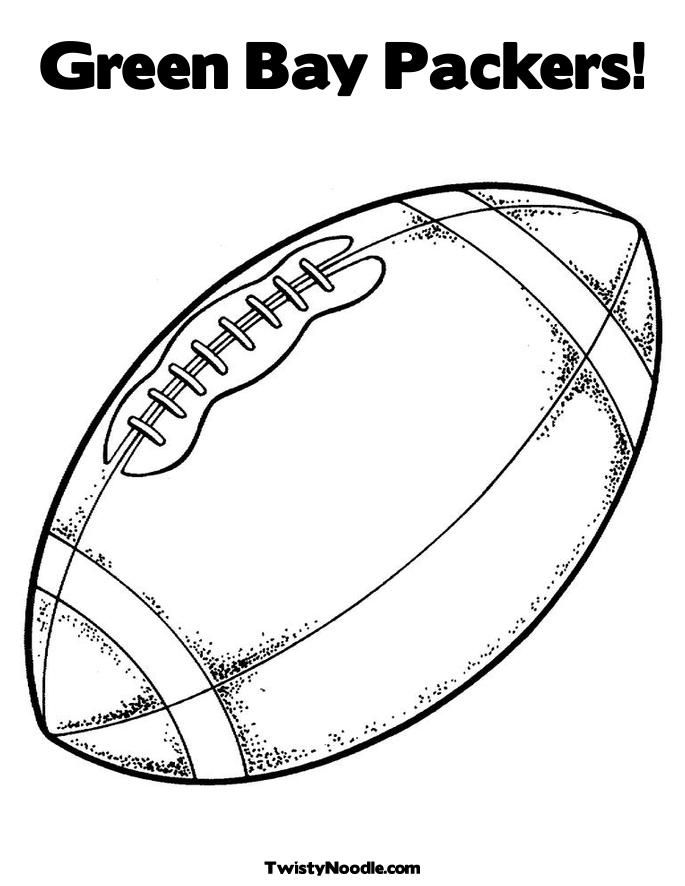 Green Bay Packers - Coloring Pages for Kids and for Adults