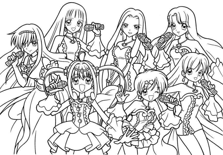 Mermaid Melody Coloring Pages (16 Pictures) - Colorine.net | 19237