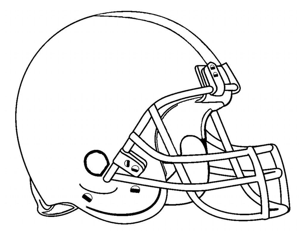 Football Helmet Coloring Pages. Free Printable | WONDER DAY — Coloring pages  for children and adults