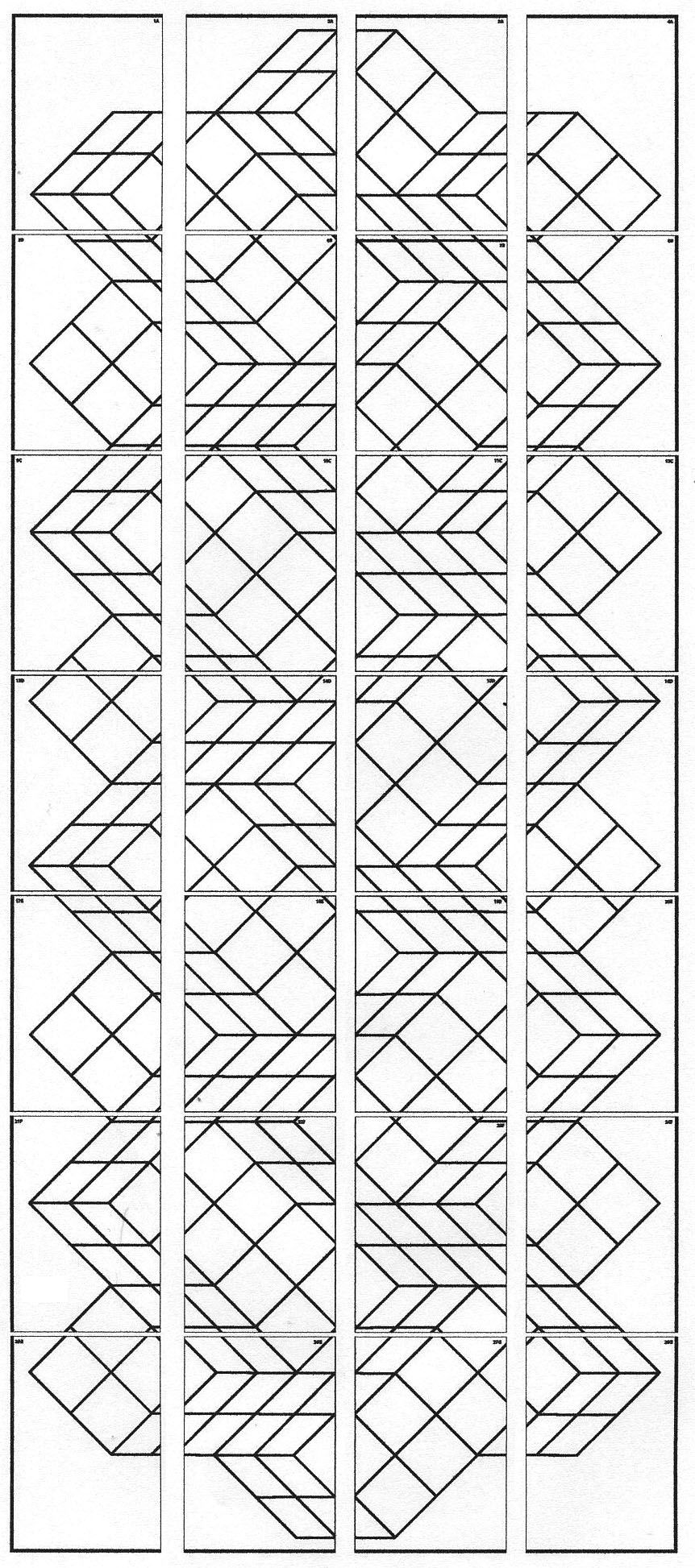 Op Art Coloring Pages Page 1