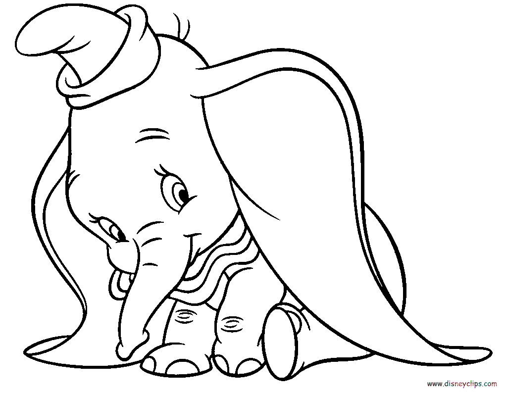 Disney Dumbo Printable Coloring Pages | Disney Coloring Book