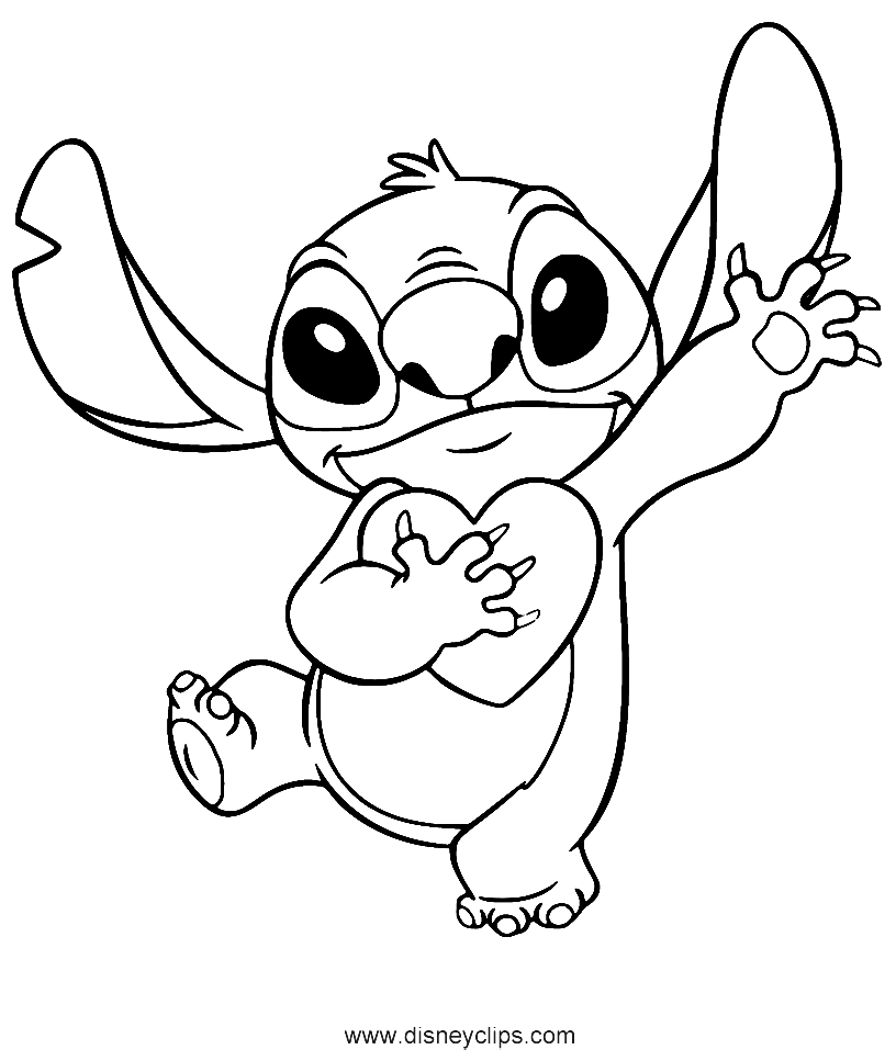 Lilo & Stitch Coloring Pages Printable ...