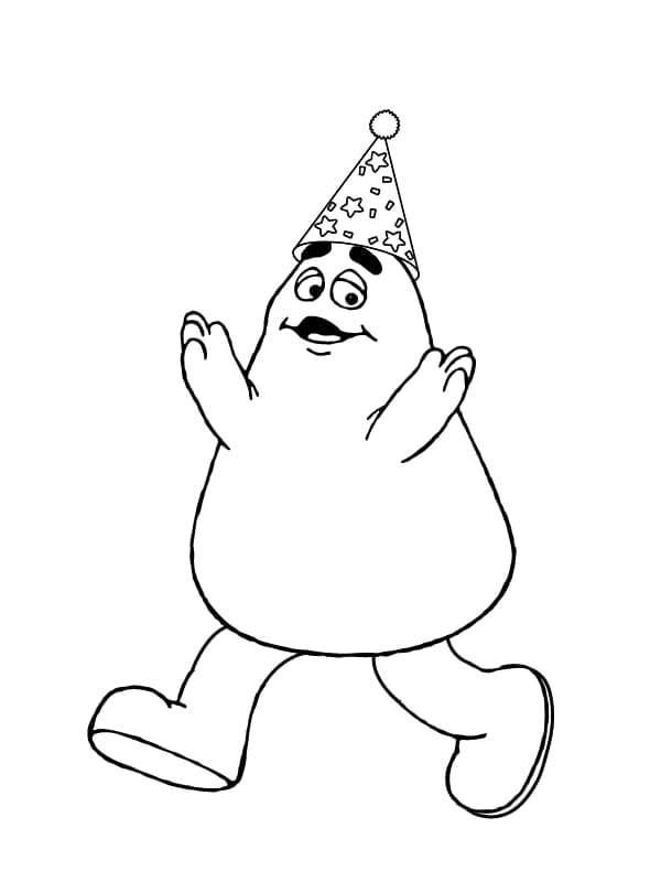 Very Cute Grimace coloring page - Download, Print or Color Online for Free