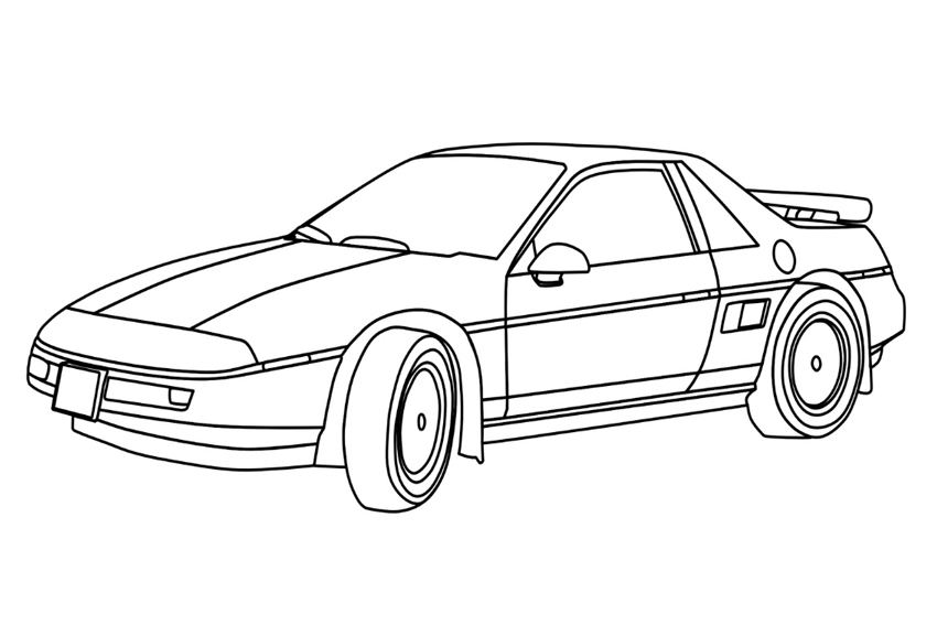 Fast and Furious Cars Coloring Pages ...