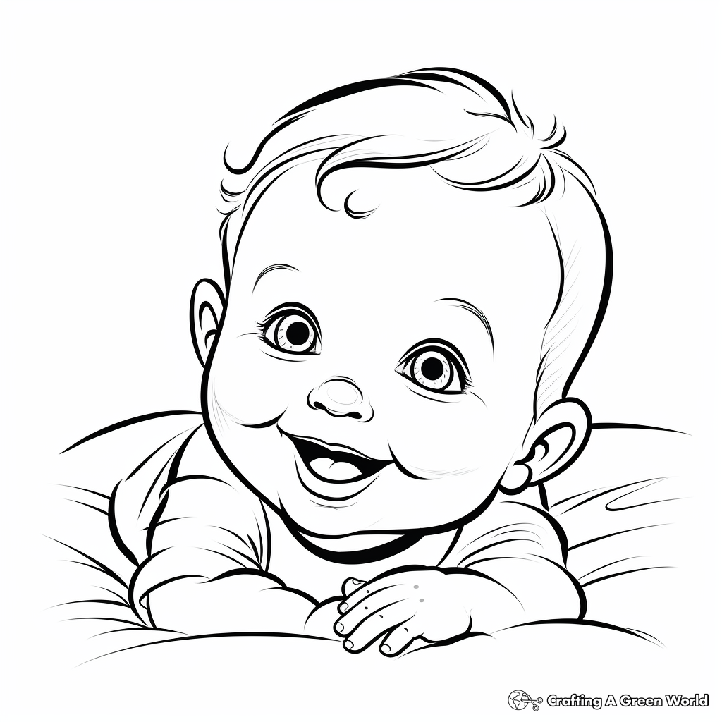 Baby Coloring Pages - Free & Printable!
