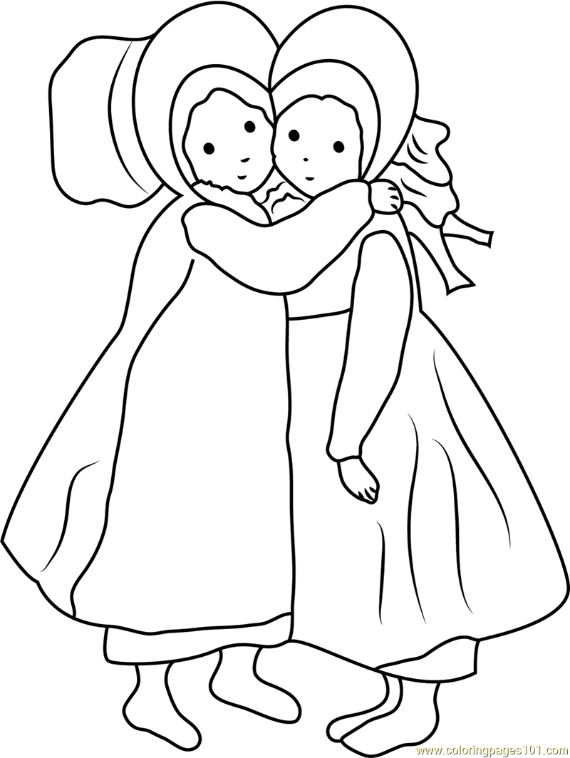 Holly Hobbie Sister Coloring Page for Kids - Free Holly Hobbie Printable Coloring  Pages Online for Kids - ColoringPages101.com | Coloring Pages for Kids