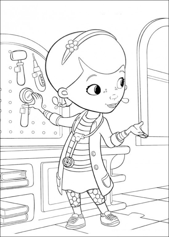 15 printable doc mcstuffins coloring | Coloring Pages