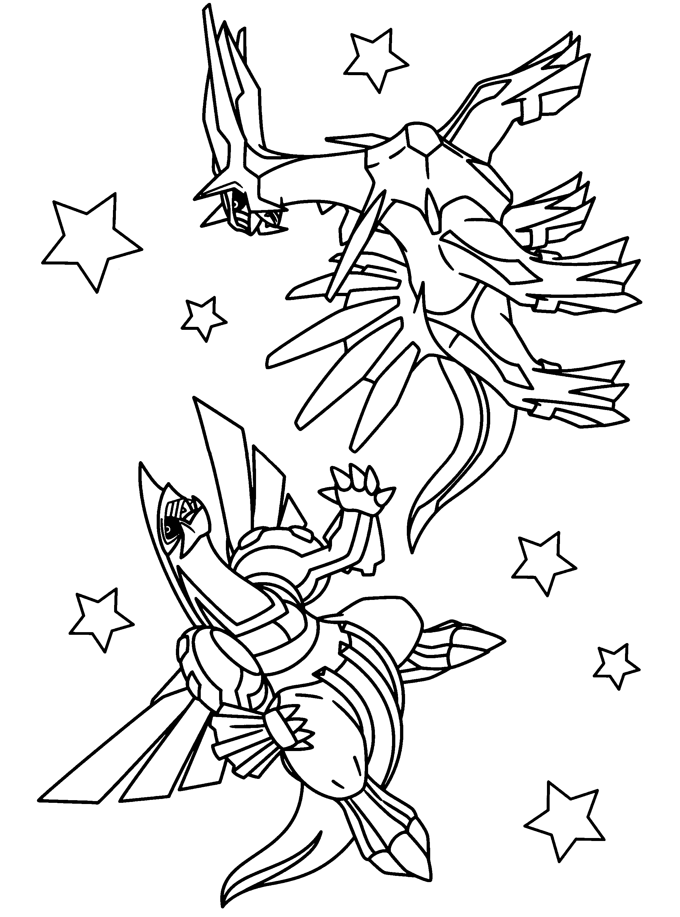 palika pokemon coloring page