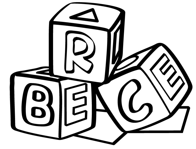 block s Colouring Pages
