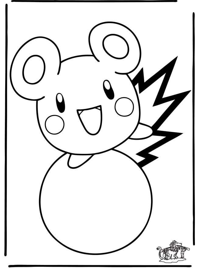 Coloring pictures of pokemon