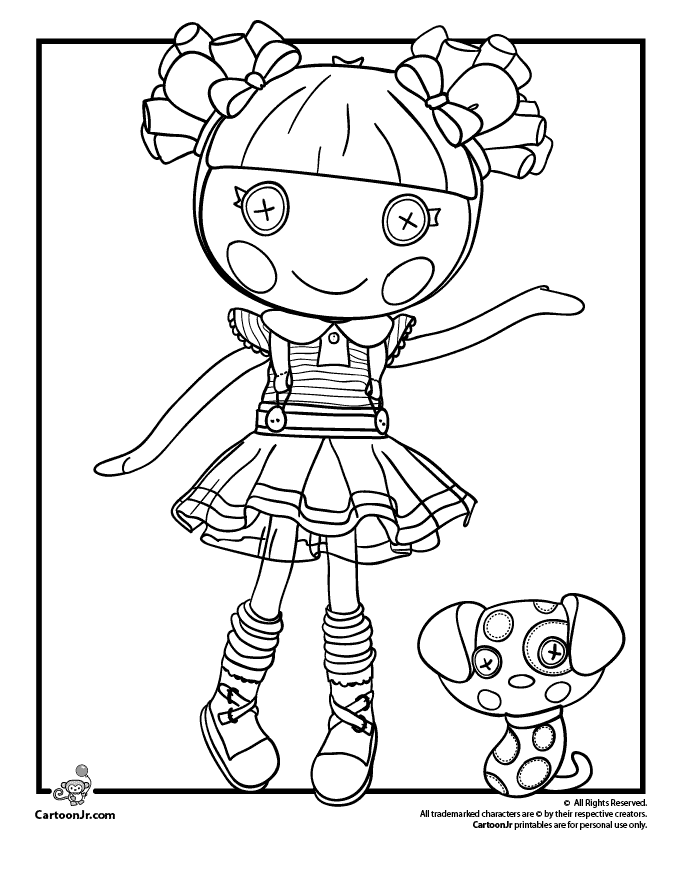 lalaloopsy?dgd Colouring Pages