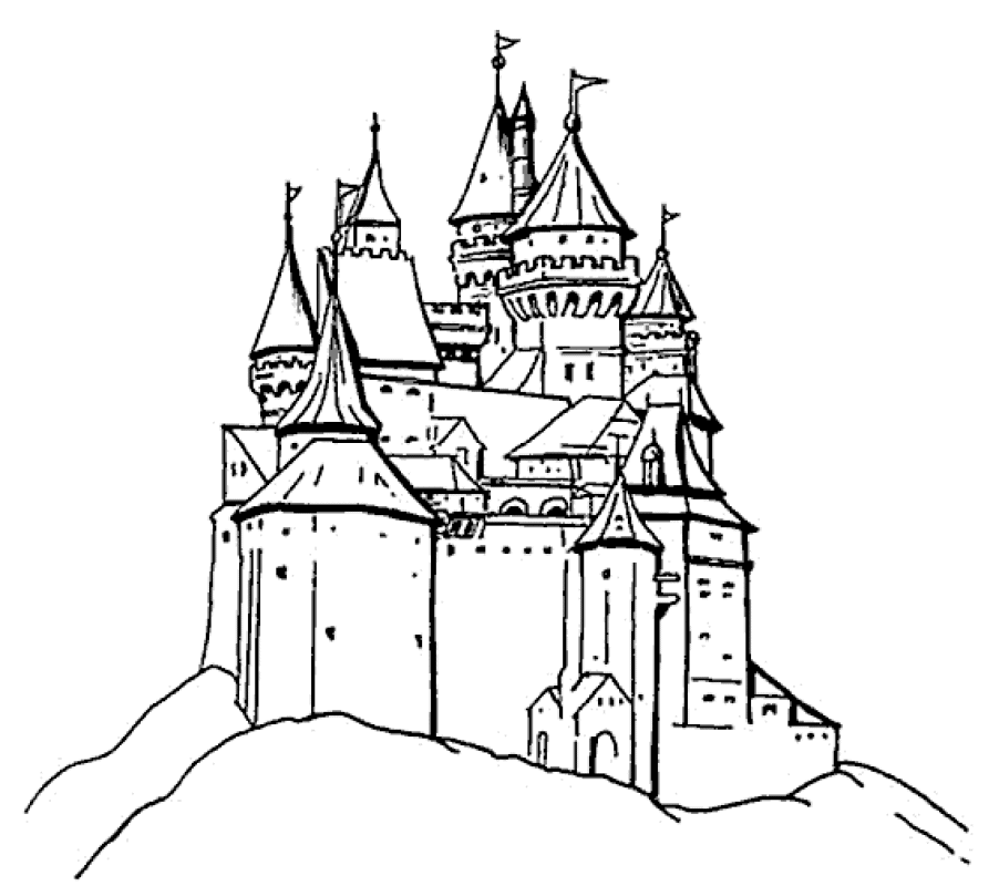 Princess-Castle-Coloring-Pages 