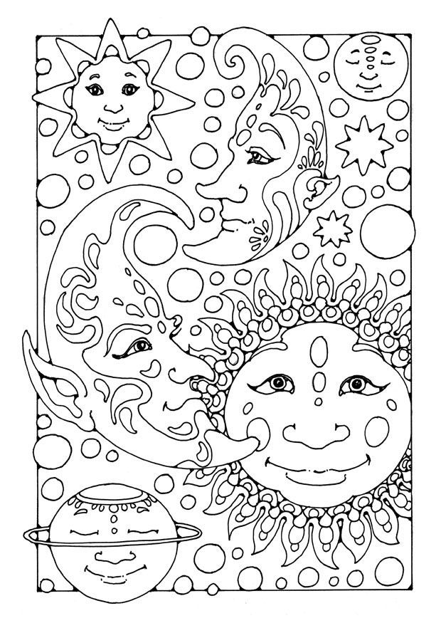 I made many great, fun and original coloring pages. Color your ...