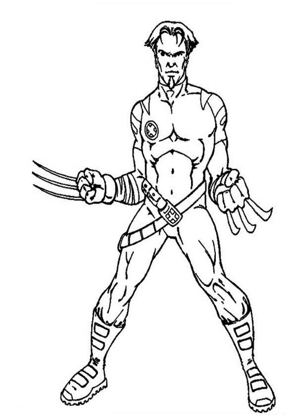 X Men Colossus Coloring Page - Free & Printable Coloring Pages For ...