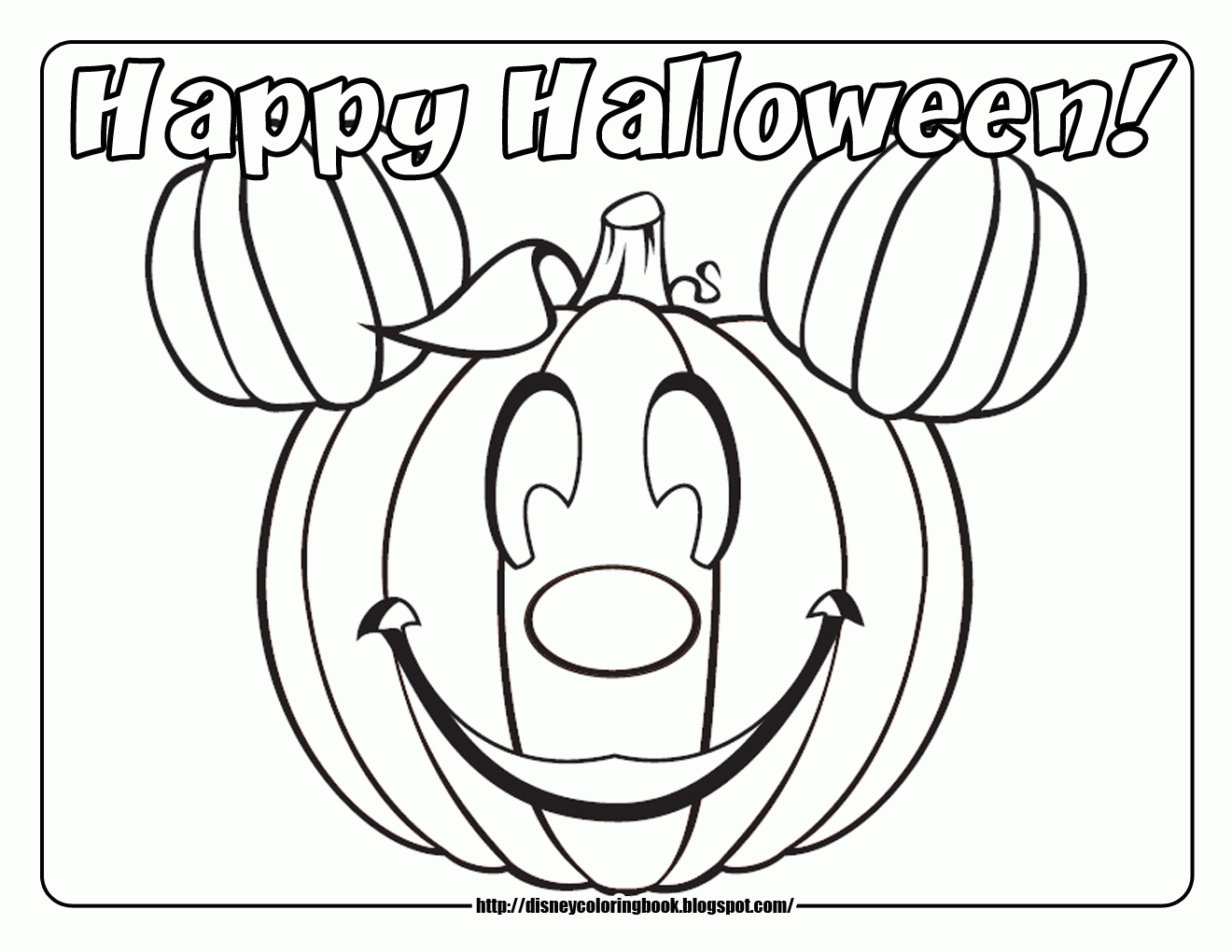Amazing of Stunning Best Halloween Coloring Pictures At H #60