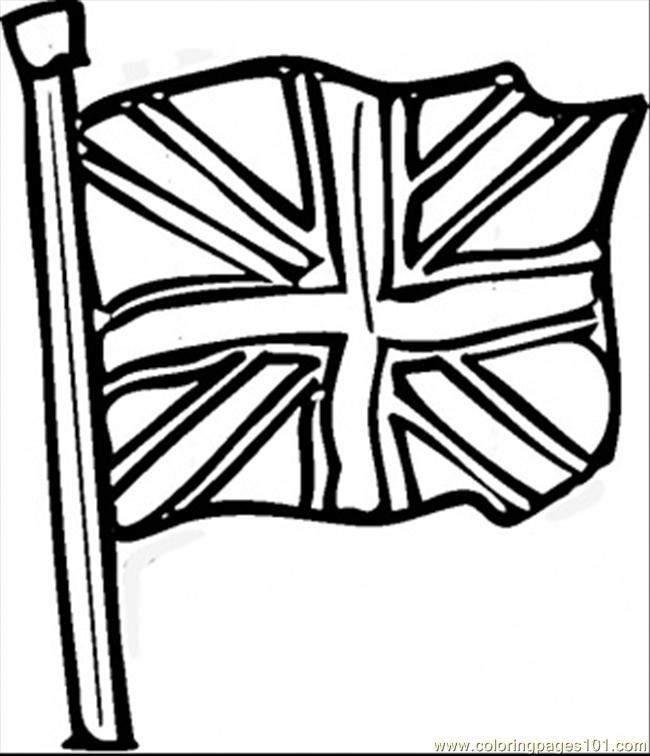 British Flag Coloring Page for Kids - Free Great Britain Printable Coloring  Pages Online for Kids - ColoringPages101.com | Coloring Pages for Kids