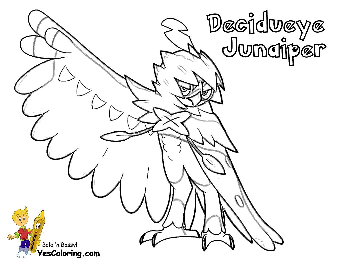 Pokemon Coloring Pages Decidueye – From the thousand pictures on-line  regarding pokemon coloring… | Pokemon coloring pages, Pokemon coloring,  Cartoon coloring pages