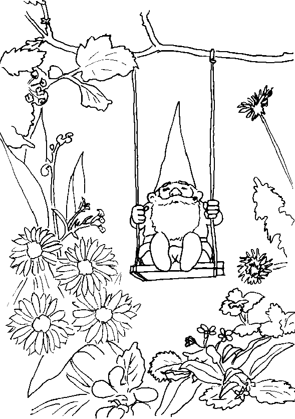 Colouring pages | David the gnome ...