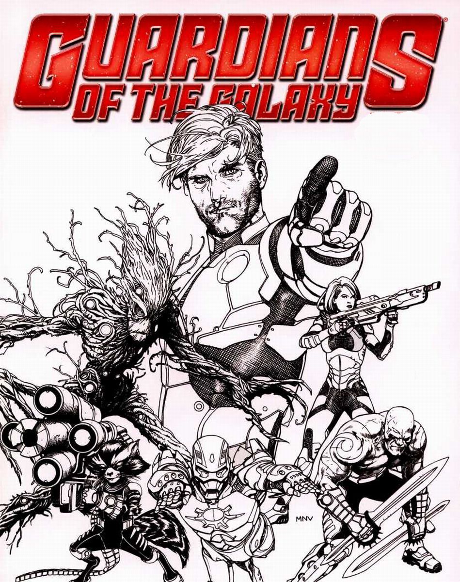 Guardians of the Galaxy Coloring Pages