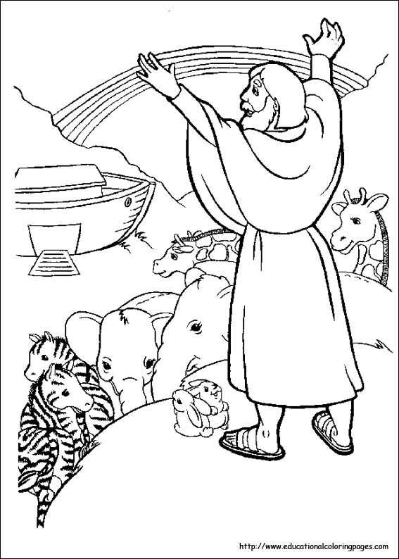 Bible Stories Coloring Pages - Educational Fun Kids Coloring Pages ...