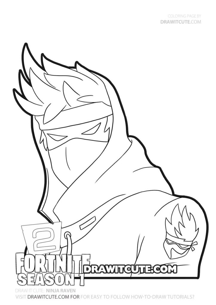 100+ Best Fortnite Coloring Pages images in 2020 | kolorowanki, fortnite,  john wick