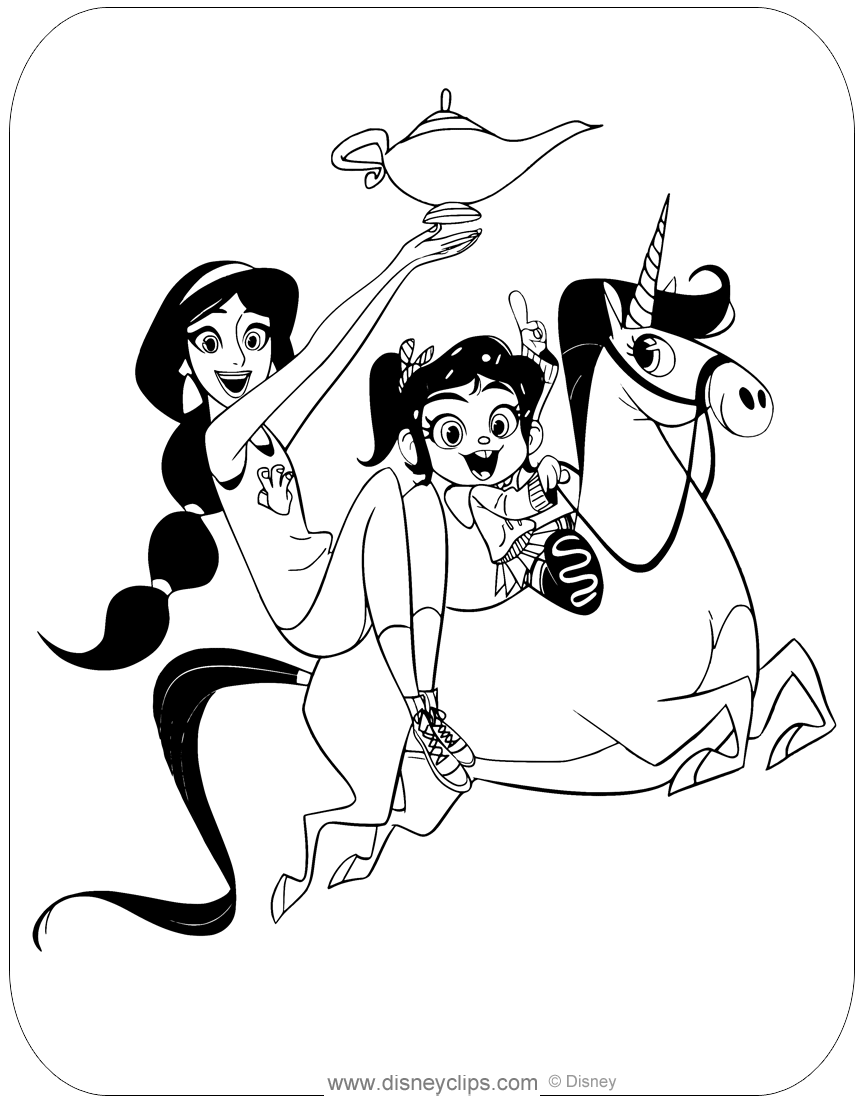 Wreck-it-Ralph Coloring Pages | Disneyclips.com