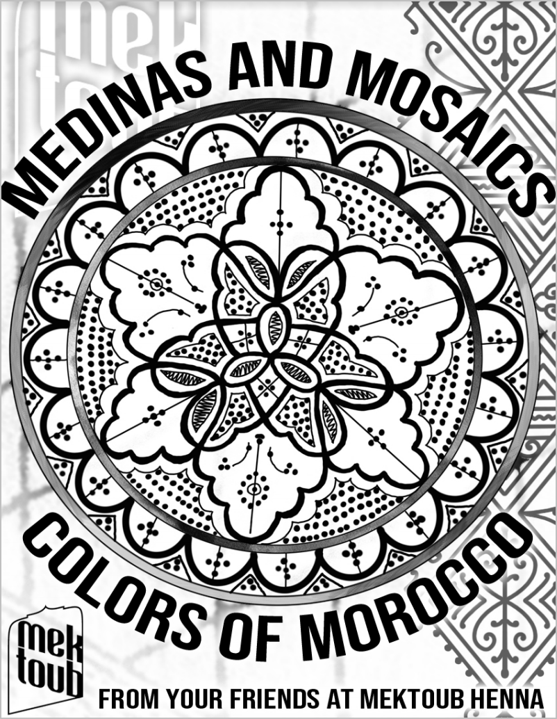 Moroccan henna books