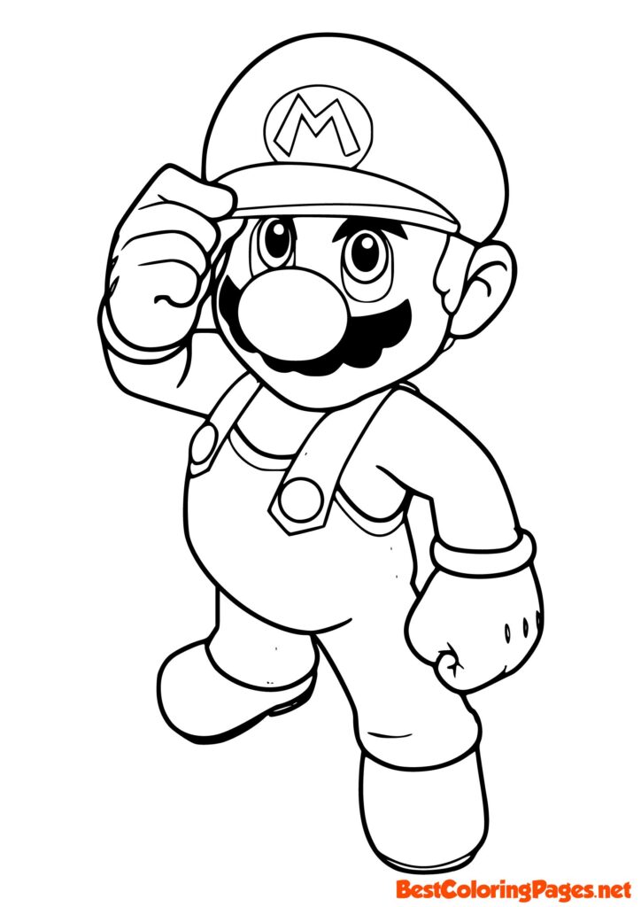 Mario Coloring Pages ...