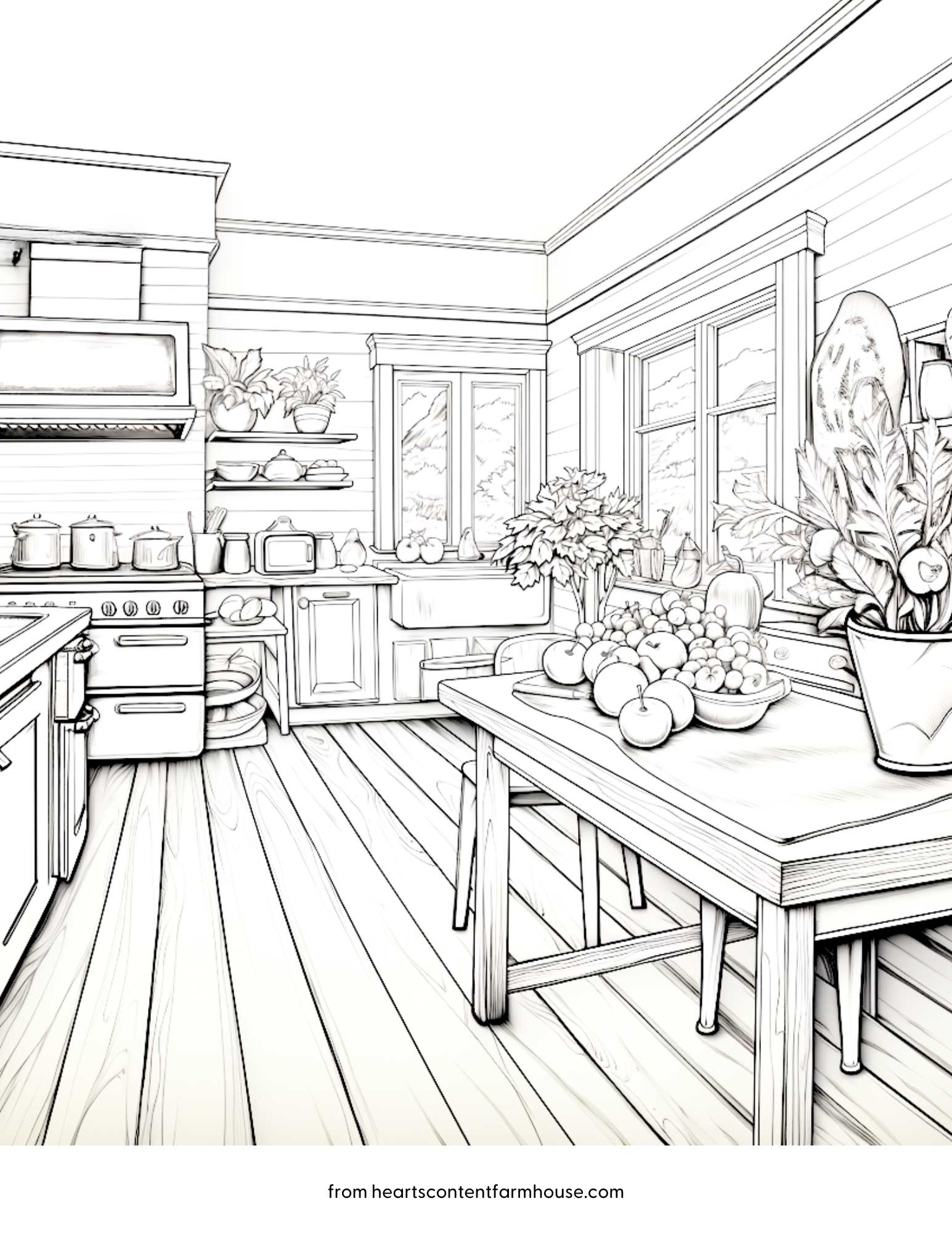 Enchanting Cottagecore Coloring Pages ...