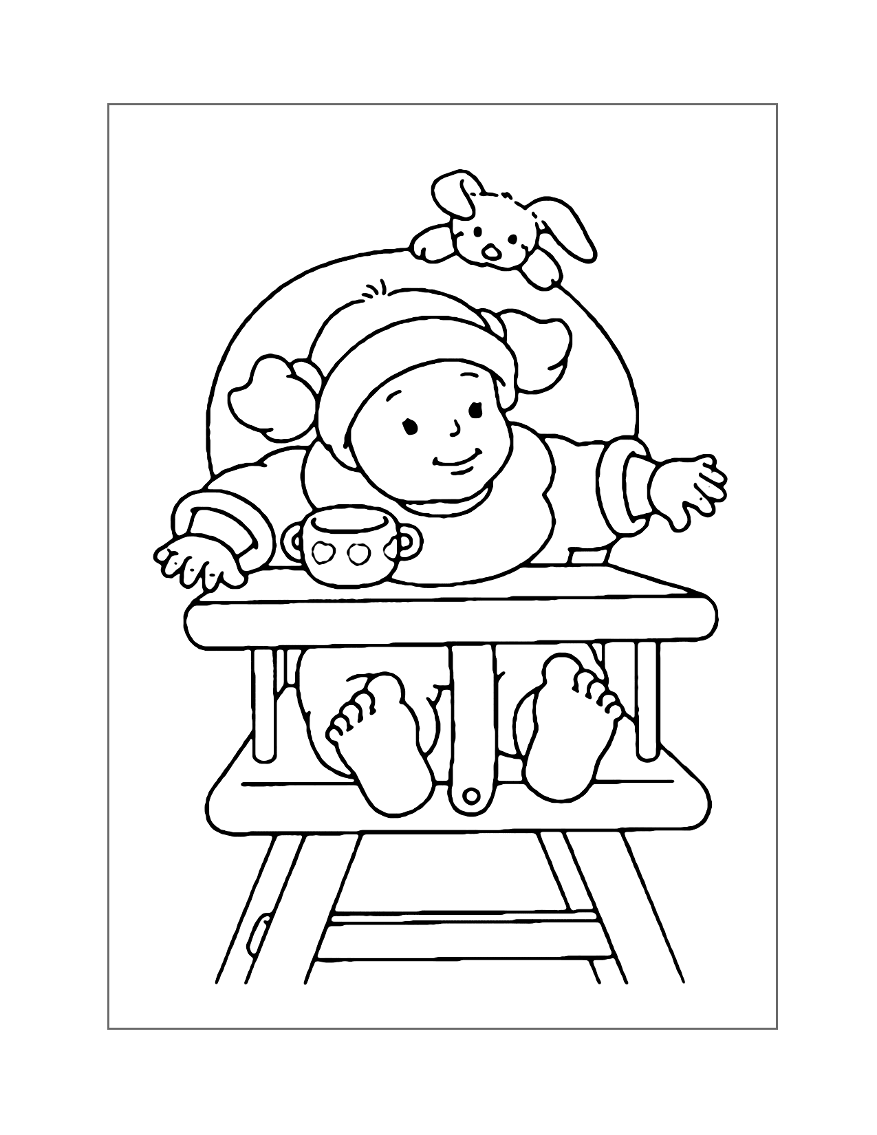 Baby Coloring Pages – Printable ...