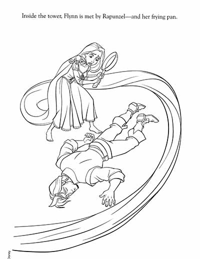 UPDATED] 170 FREE Tangled Coloring Pages - Rapunzel Coloring Pages
