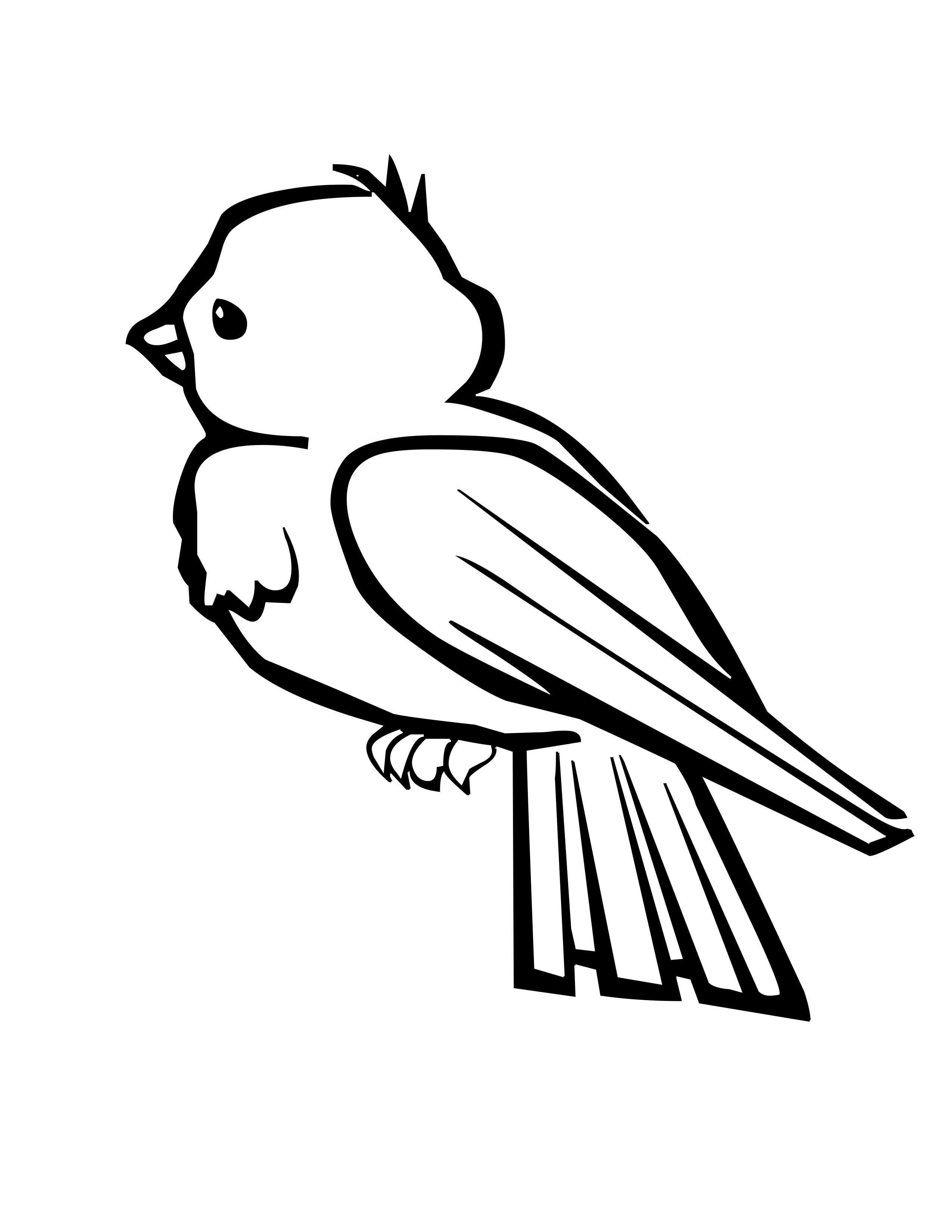 coloring page of bluebirds | Angry Birds Coloring Pages Bluebird ...