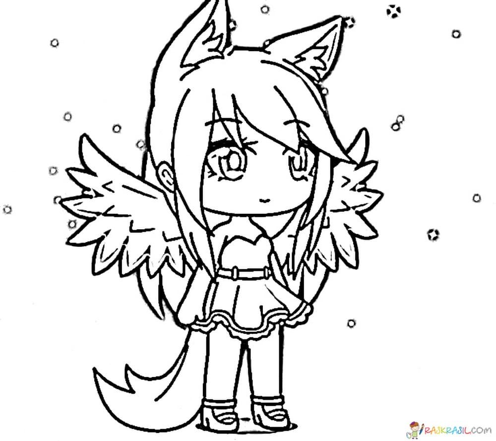 Gacha Life Coloring Pages. Unique Collection. Print for Free (With ...