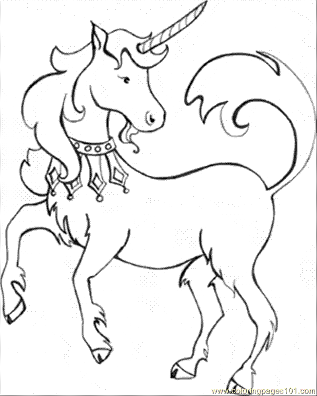 printable coloring page unicorn pages peoples fantasy