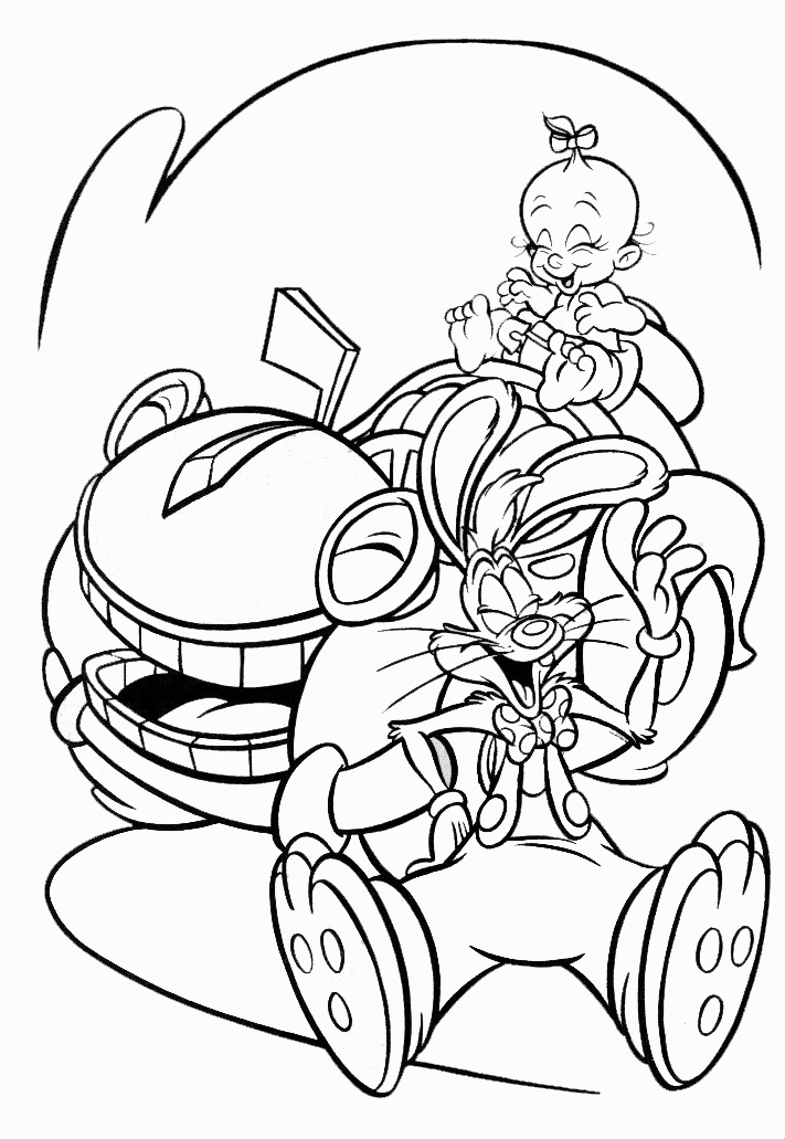 Roger Rabbit Coloring Pages