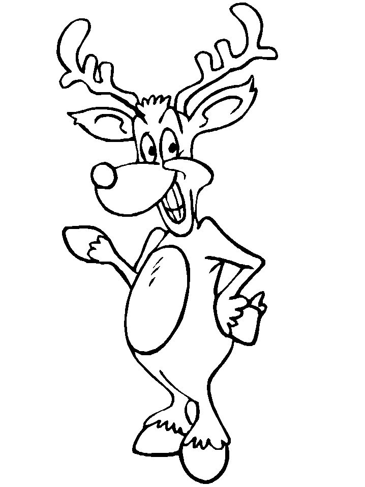 Reindeer Colouring Pages- PC Based Colouring Software, thousands 