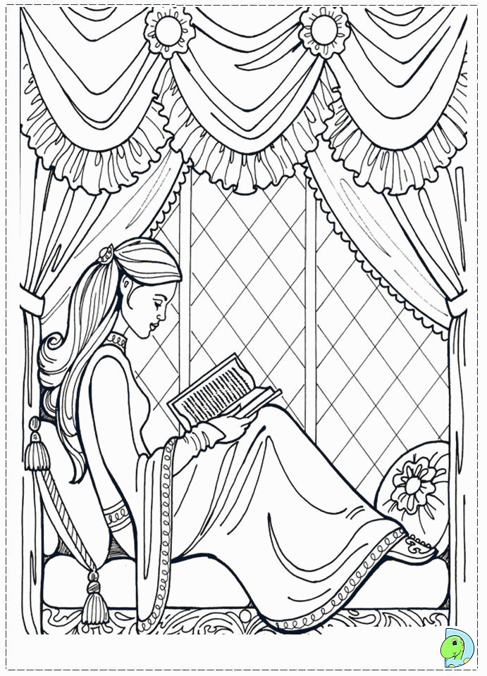 Princess Leonora Coloring page