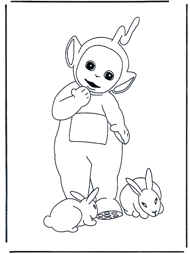 GZOCHT: plaatje teletubbie LALA (Pagina 1) - Decoreren 