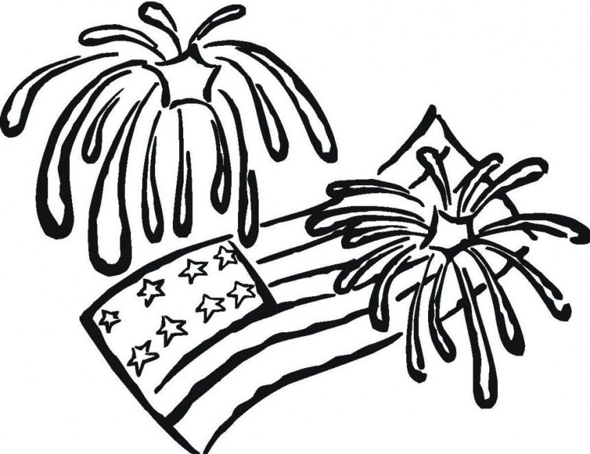 Fireworks Coloring Pages - Free Coloring Pages For KidsFree 
