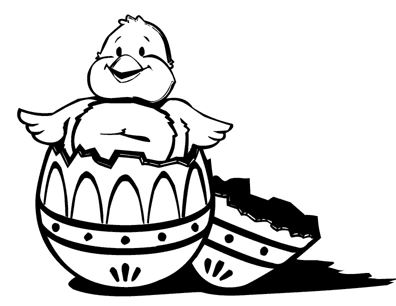 Easter Chicks Coloring Pages : Coloring Book Area Best Source for 