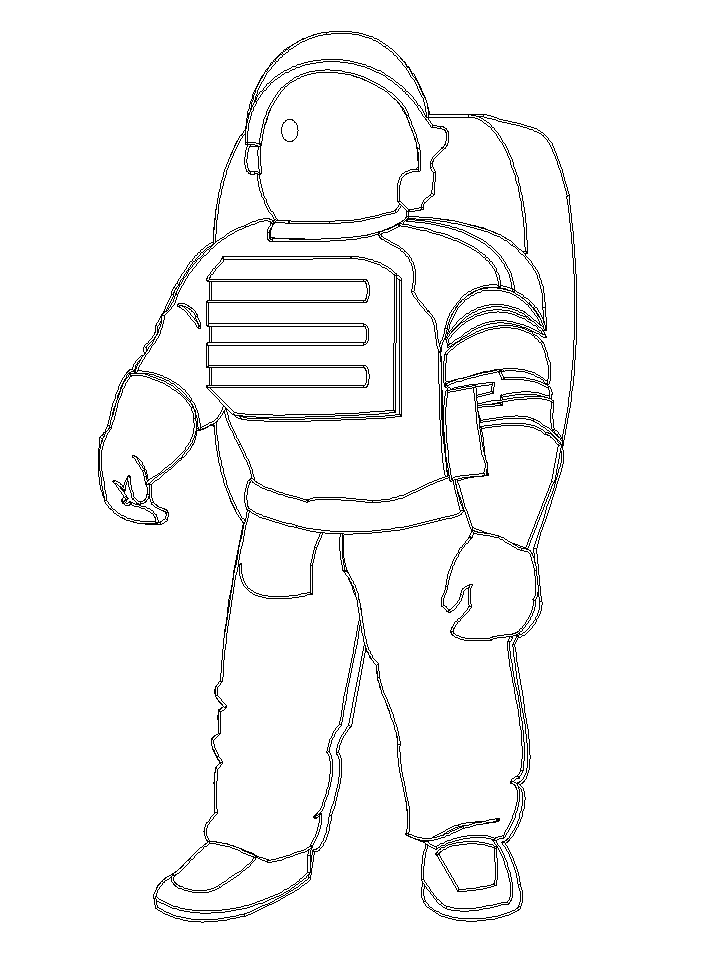 Space Coloring Pages For Learning And Fun