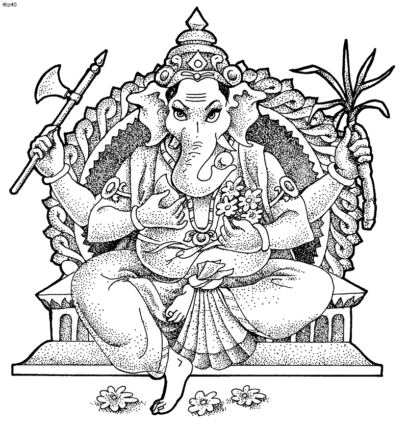Surat Coloring Page - Buddha Coloring Pages
