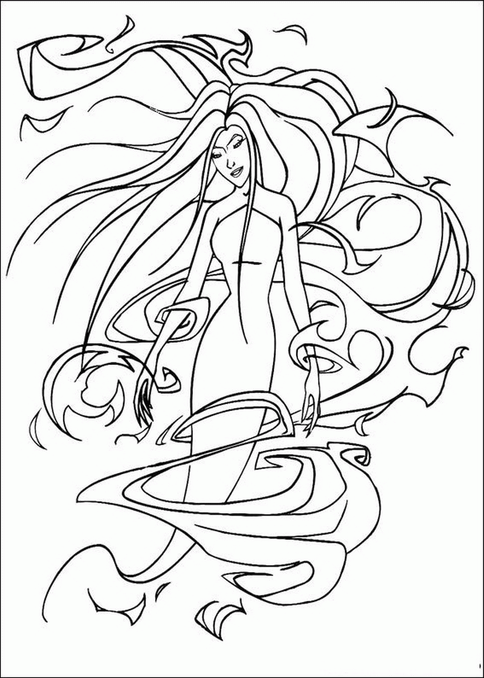 sinbad coloring pages