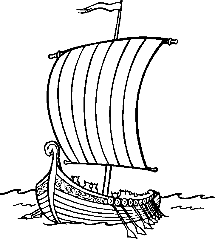 Amazing Coloring Pages: Boat printable coloring pages