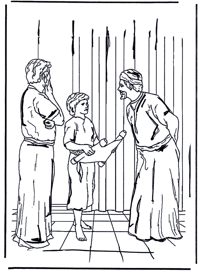 Bible Coloring Pages New Testament Jesus Healing